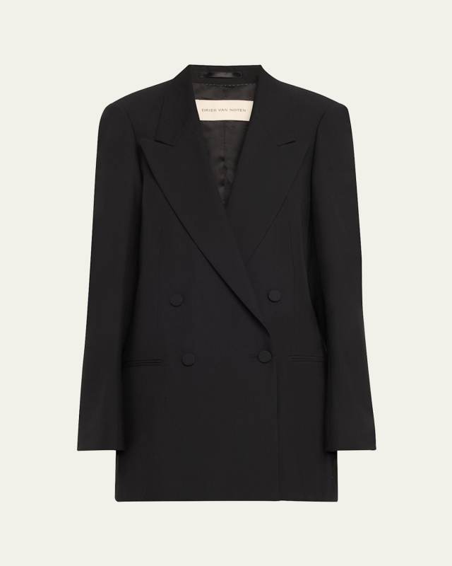 Blink Double-Breasted Merino Wool Jacket